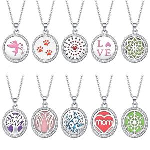 Pendentif en acier inoxydable pour huiles essentielles et parfums - Product Image 6