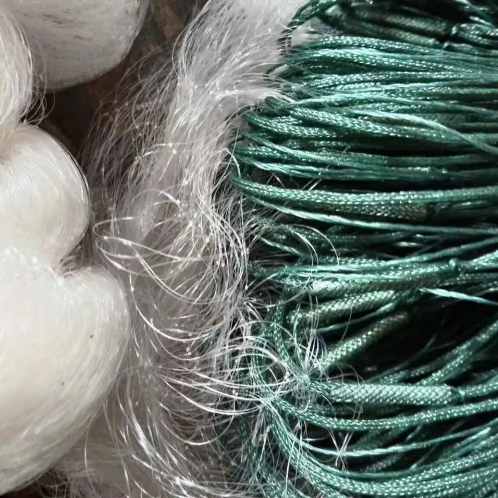 China fishing net 100 meter types of fishing net with high PE material