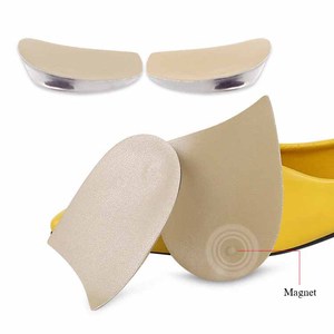 Almohadillas ortopédicas para corrección de talón para hombres y mujeres, plantillas magnéticas de gel de silicona para las <span class=keywords><strong>piernas</strong></span> O/X, buena calidad, nuevo - Product Image 4