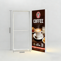 Bannière publicitaire LED double face en tissu, boîte à lumière pour exposition photo, stand modulaire, affichage LED rétroéclairé, boîte à lumière SEG