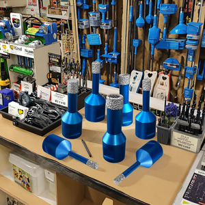 บิตเจาะเพชรสำหรับกระเบื้องพอร์ซเลนด้าย M14หินอ่อน6มม.-68มม. แกนเชื่อมแบบสูญญากาศขนาด8มม. <span class=keywords><strong>5</strong></span>มม. - Product Image 6