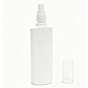 PE 156ML 56g <strong>Empty</strong> Oval White LOGO <strong>Plastic</strong> Spray <strong>Bottles</strong> for Facial Care With Accepting Customized Labels <strong>Bottles</strong> - Product Image 3