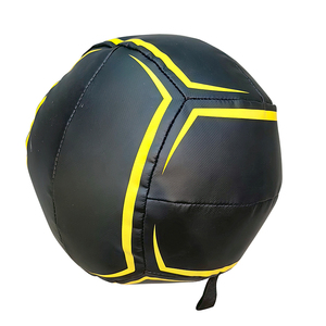 Balle d'entraînement <span class=keywords><strong>physique</strong></span> personnalisée Maille en PVC Remplissage de particules de caoutchouc de coton Durable et a une forte adhérence Balle d'entraînement - Product Image 3