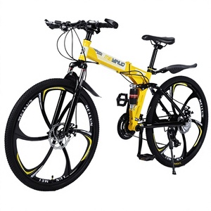 出厂价 Ultra Lite Pro 可折叠男士速降山地 BMX 自行车成人 21 速双盘刹铝合金-BB101B - Product Image 4