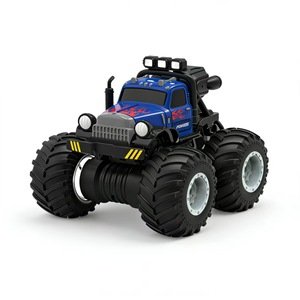 Camioneta Todoterreno Eléctrica a Escala 1:18 con Ruedas Grandes, Velocidad Variable Proporcional, Luces y Efectos de Spray, Juguete de Acrobacias - Product Image 5