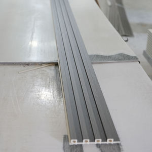 Panel de Techo y Pared Compuesto de PVC Resistente al Agua, Panel de <span class=keywords><strong>Madera</strong></span> Coextruido, Fácil de Instalar - Product Image 1