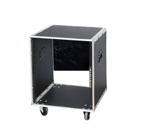 Armoire audio pour microphone 12U, armoire d'amplificateur de puissance, rack d'équipement mobile