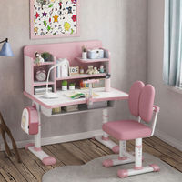 Bureau et chaise d'étude confortables pour enfants, design ergonomique moderne pour l'apprentissage et la détente - pour le bureau à domicile ou la chambre