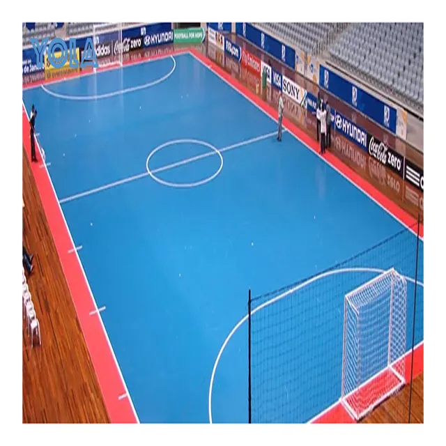 PVC material Factory slip resistance interlocking sports flooring tiles for outdoor and indoor multi sports basketball court
