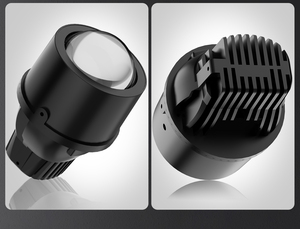 Gpne 3 inch độ sáng cao <span class=keywords><strong>LED</strong></span> đèn sương mù 6000K mát trắng với màu xanh phim <span class=keywords><strong>LED</strong></span> sương mù ống kính máy chiếu cho xe ô tô rhd & LHD tương thích - Product Image 2