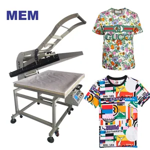 T 80100 large format 80 x 100 cm heat press machine sublimation t shirt printing heat press machines set