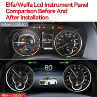 Panel de Instrumentos Digital Baoshang 12.3 para Toyota Alphard 2015-2022, Velocímetro Digital - Reequipamiento/Actualización Nuevo