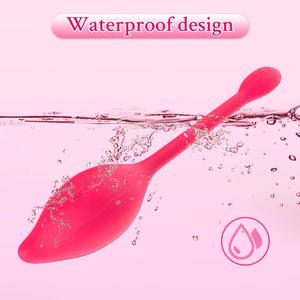 Penggetar g-spot bentuk mangga, berbentuk 9 frekuensi nirkabel untuk wanita melompat telur dengan aplikasi ponsel kendali jarak jauh - Product Image 5