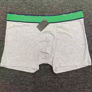 Caleçons Boxers Tricotés Mi-Hauts pour Hommes <span class=keywords><strong>Rainbao</strong></span> en Coton Respirant 5% Spandex Imprimé Numérique avec Logo à la Taille – En Stock - Product Image 5
