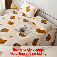 Parure de draps en coton 100 % personnalisée en gros – Draps-housses et draps plats super doux pour lits Queen et King Size