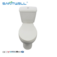Articles sanitaires en céramique à prix compétitif Toilette de lavage en deux pièces pour WC