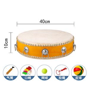 Accesorios de entrenamiento de expansión de tambor concéntrico Equipo de juegos divertidos Tambor <span class=keywords><strong>juntos</strong></span> Hun Round Snare Marching Drum Pad - Product Image 6