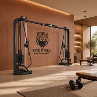 Peralatan Fitness Desain Baru Ekspor Langsung Pabrik, Cable Crossover Komersial & Rumah Tangga dengan Pin Loaded dan Bergaransi