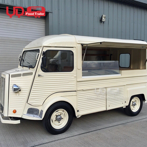 Chariot de vente de nourriture populaire chariot de crème glacée pour Hot-Dog Vintage <span class=keywords><strong>HY</strong></span> <span class=keywords><strong>Food</strong></span> Van camion de café Mobile camion de nourriture électrique - Product Image 1