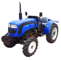 Mini tracteur agricole Diesel à quatre roues 4x4, 25 cv, 30 cv, 35 cv, 40 cv, plaque de prix, chargeur avant