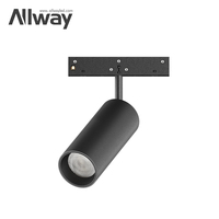 Luces LED de Riel Modernas de Aluminio de 5mm, Personalizables OEM ODM, Atenuables y Ajustables, Temperatura de Color 2700-6500K, para Interiores, Hoteles y Bares