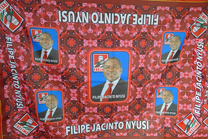 <span class=keywords><strong>Tissu</strong></span> Kangas pour la cire du Mozambique avec logo imprimé et prix bas Fabriqué en Chine - Product Image 5