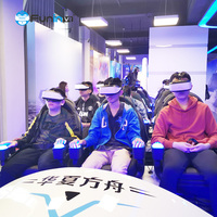 Jeu VR d'aventures marines et aérospatiales multijoueur, avec capsules spatiales, pour centre commercial intérieur, en métal, de conception exclusive
