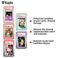 Étui de protection pour cartes gradées PSA uniquement – Cadre de protection antichoc en TPU acrylique scintillant pour cartes à collectionner