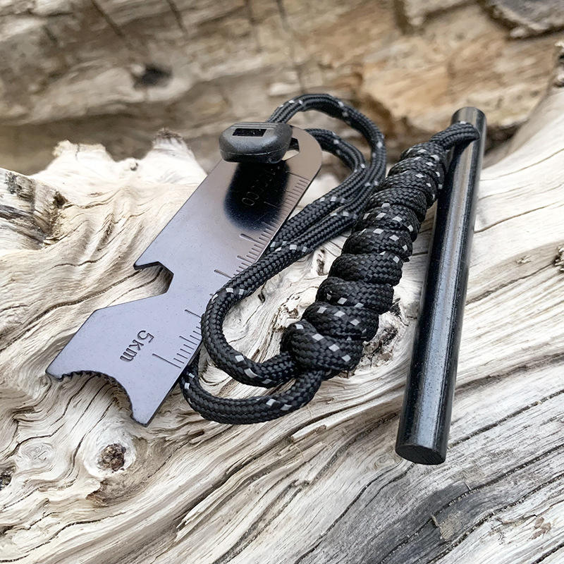 Sangle réfléchissante noire 8*80mm