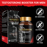 Complément Naturel pour Hommes OEM - Booster de Maca Noire - Amélioration de la Puissance Masculine - Soutien Musculaire - Énergie - Soutien de la Densité Osseuse - 60 Capsules