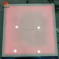 Éclairage de scène en verre miroir LED RVB pour événements de mariage, plateforme de scène, décoration, piste de danse pour événements de fête