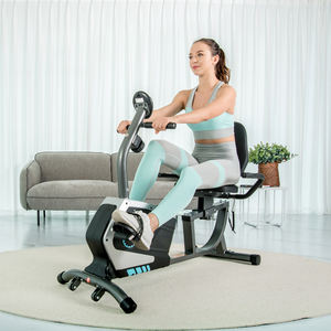 Bicicleta Reclinada de Acero para Ejercicios, Bicicleta Estática para Personas Mayores con Pantalla LCD y Resistencia Magnética, Bicicleta de Ejercicio para el Hogar para Desarrollo Muscular - Product Image 4
