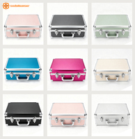 Boîte de rangement rigide pour cartes gradées à 3 rangées, étui en aluminium argenté pour cartes PSA, baseball, football, TCG