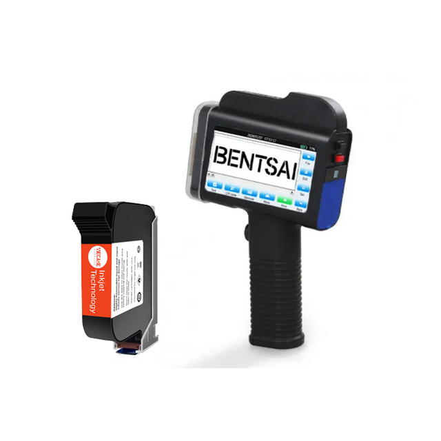WECARE 2580 2590 TIJ2.5 Fast Dry TIJ Expiry Batch Date Coding Ink Cartridge for BENTSAI B35 Handheld Inkjet Printer