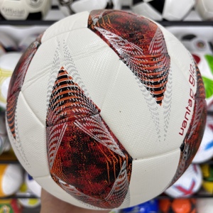 Ballon de football de taille officielle 5, cousu à la machine, pour entraînement en extérieur, durable, pour matchs d'adultes, niveau club - Product Image 4
