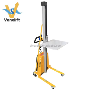 Tables élévatrices de haute qualité Gerbeur de palettes semi-électrique à chargement automatique portable avec moteur - Product Image 1