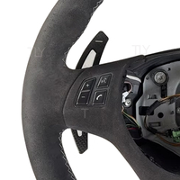 Volant en fibre de carbone avec écran LED, sur mesure pour BMW Série 3 E90 E92 E93 M3 E84 E87 E89, accessoire de voiture innovant