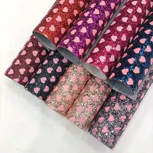 Cuero Rosa grueso Love Greet para hacer cajas y cojines de sofá y juguetes y tacones altos Cuero PU