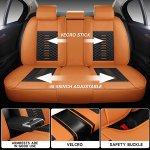 Fundas de Asiento Acolchadas con Diamantes Elegantes FXAP <span class=keywords><strong>para</strong></span> Hyundai Tucson, <span class=keywords><strong>Kia</strong></span> <span class=keywords><strong>Sportage</strong></span>, Mazda CX5, Protectores Universales de Cuero - Product Image 4
