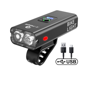 Juego <span class=keywords><strong>de</strong></span> luces delanteras para bicicleta, faro LED recargable vía USB, linterna para ciclismo - Product Image 5