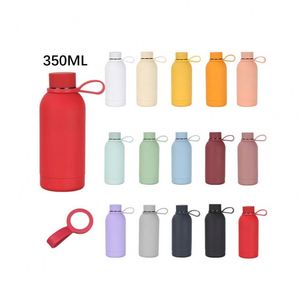 Botella Aislada de Acero Inoxidable de Boca Pequeña, 350 ml, Libre de BPA, Ecológica, Suave al Tacto, Último Modelo, Termo de Doble Pared con Asa - Product Image 6