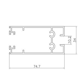 Colombia Hot Sale Aluminum Extrusion Aluminium <b>Frame</b> Profile Factory Direct Sale <b>Window</b> Aluminium Fabrication Materials - Product Image 4