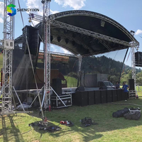 Sistema de Iluminación para DJ, Equipo para Eventos al Aire Libre, Estructura de Arco Circular, Soporte de Domo, Marco de Aluminio, Techo Curvo, Estructura de Exhibición
