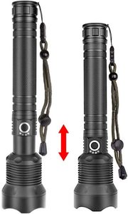 Linterna LED Táctica Recargable USB de Aluminio, Potente, 10W, 10000 Lúmenes, 5 Modos, Impermeable IPX67, para Camping y Exteriores, Venta al Por Mayor - Product Image 6