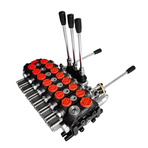 Válvula de Control Direccional Hidráulica de 7 Vías y 80L/min con Doble Joystick |   Fabricante Directo de Fábrica y Servicio OEM - Product Image 1