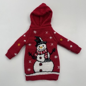 Maglioni Promozionali Personalizzati in Acrilico 100% con Ricamo Jacquard a Tema Natalizio <span class=keywords><strong>per</strong></span> Bottiglie di Vino, Ideali <span class=keywords><strong>per</strong></span> Feste in Casa - Vendita all'Ingrosso - Product Image 4