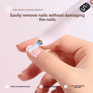 Cordless Rechargeable <b>Nail</b> <b>Drill</b> LED Display Screen Electric Fast Polishing <b>Machine</b> Portable Manicure File Polish Products - Product Image 4
