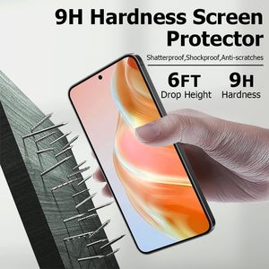 อุปกรณ์ป้องกันหน้าจอกาวแบบเต็ม HD ใสสำหรับ Samsung Note 9 S6 Plus ขอบปลดล็อคลายนิ้วมือไม่มีรูกระจกนิรภัยสำหรับโทรศัพท์มือถือ - Product Image 5