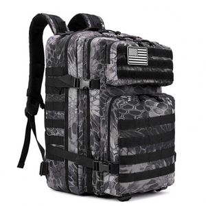 Low MOQ 900D Oxford Hiking <b>Backpack</b> 45L Molle Pouch Assault Pack Camping OEM Tactical <b>Backpack</b> - Product Image 5