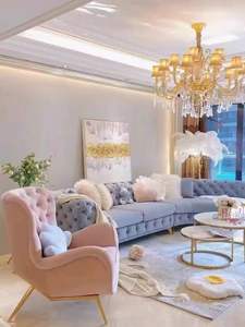 कारखानों लूक्स डिजाइन सोफे समकालीन विटोरियन सेक्शन शीर्ष अच्छा कपड़े 1 + 2 + 3 मॉडल असबस्टर्ड फोम सोफा - Product Image 2